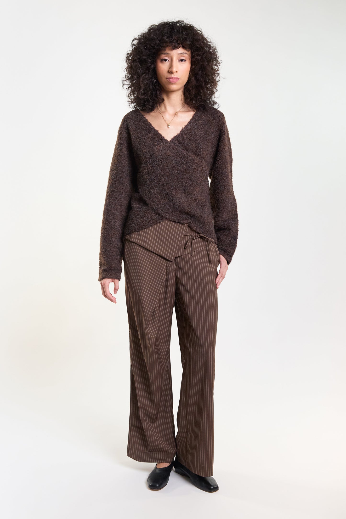 OLIVIA | Tailored Fold Pants