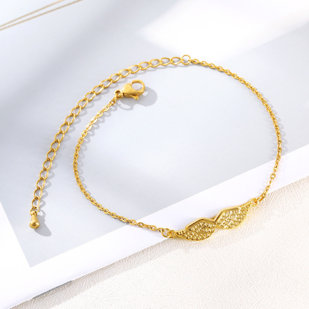 HAZEL | Angel Wing Bracelet