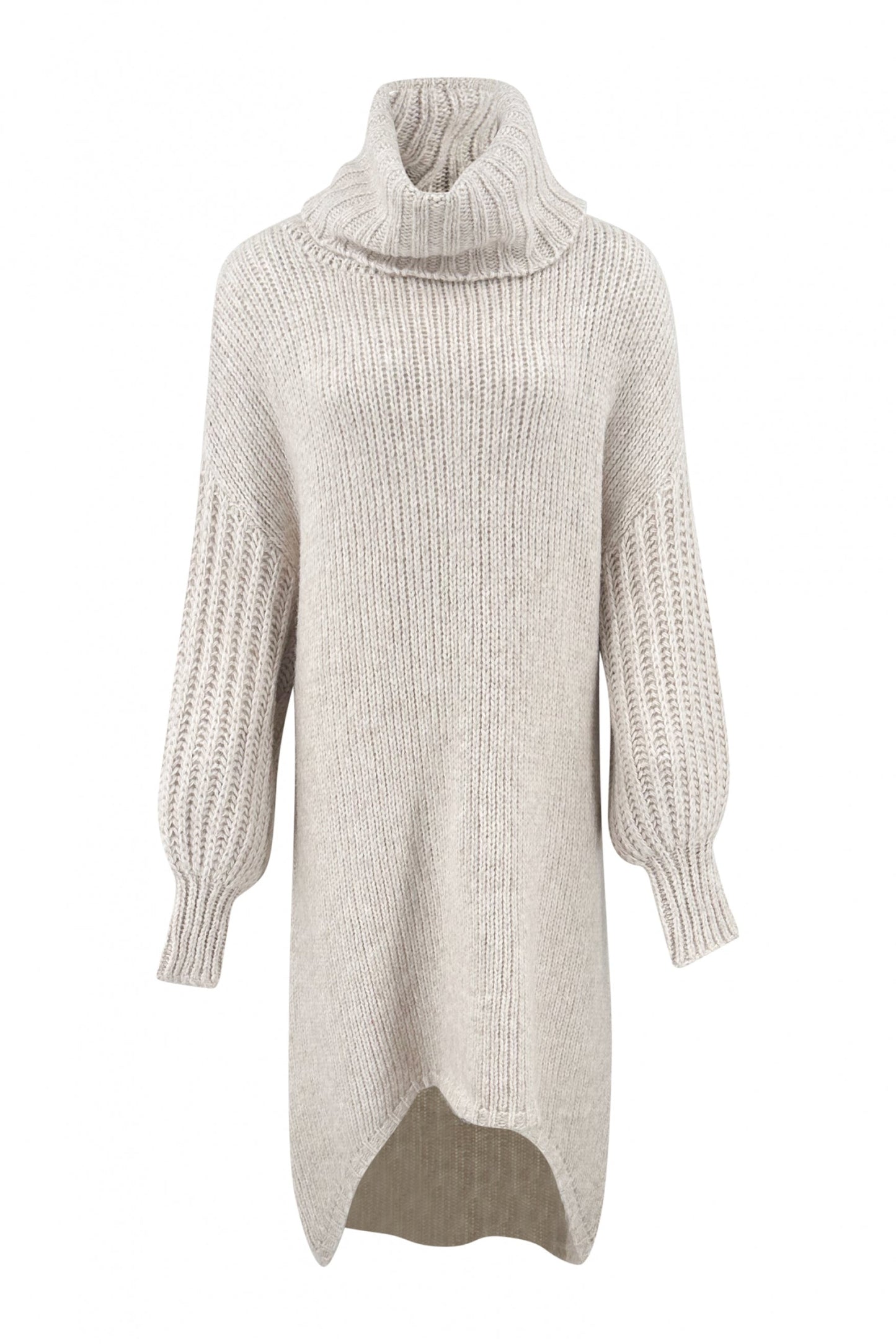 Long Sweater Dress Bodine Beige