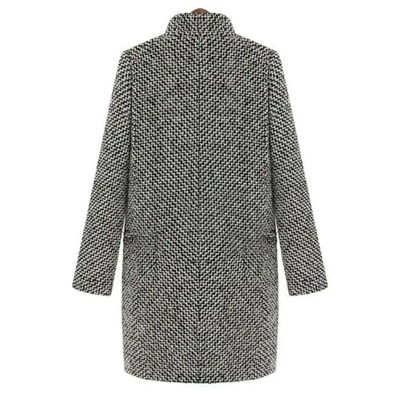 Aline | Manteau Long En Laine d'hiver