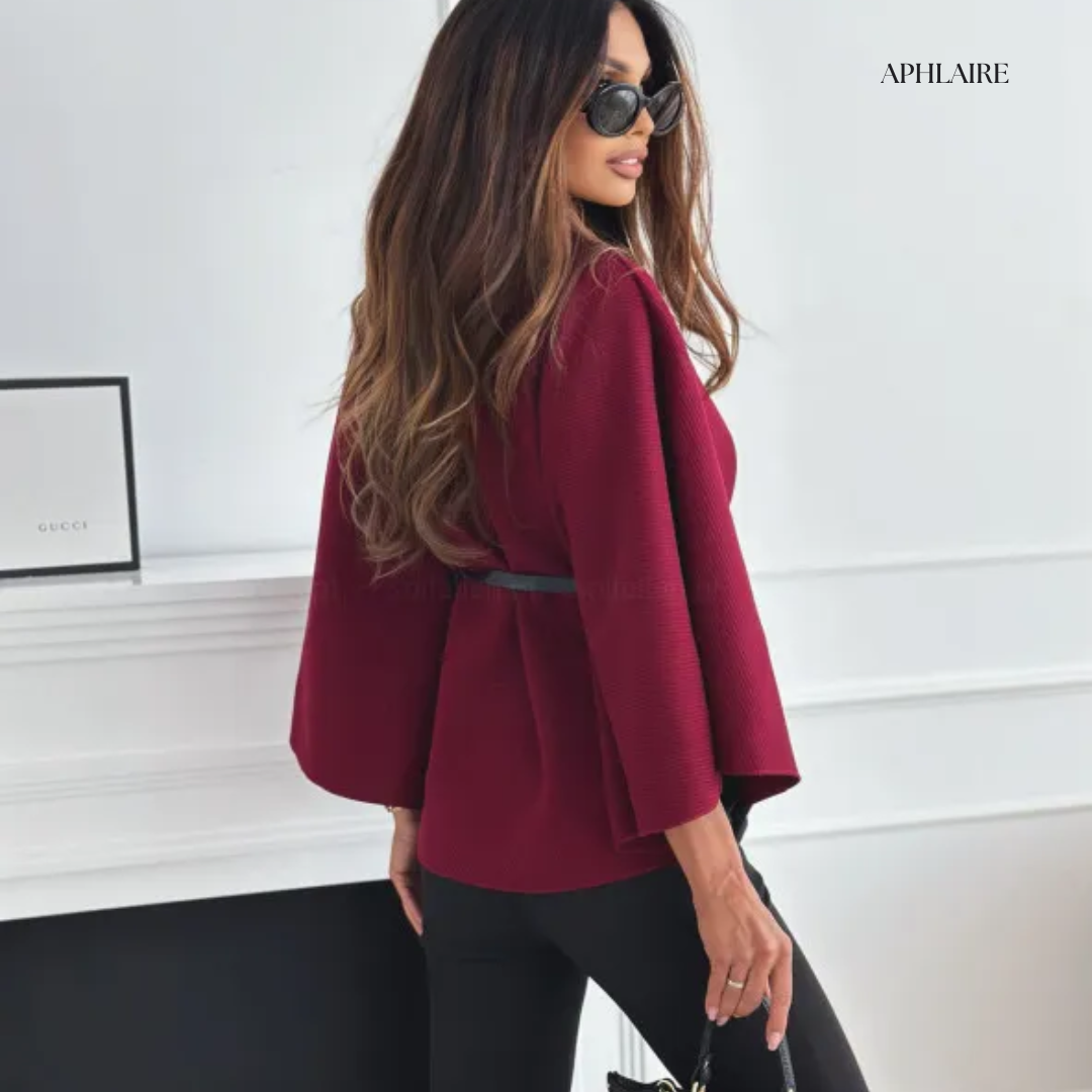 Chloe Veste cape à ceinture