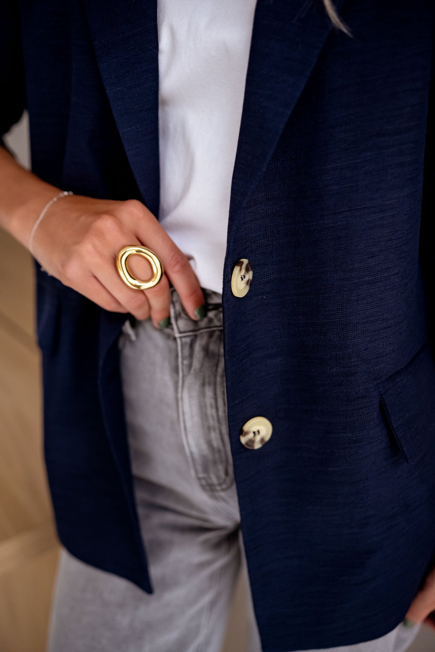 Blazer Boss - bleu