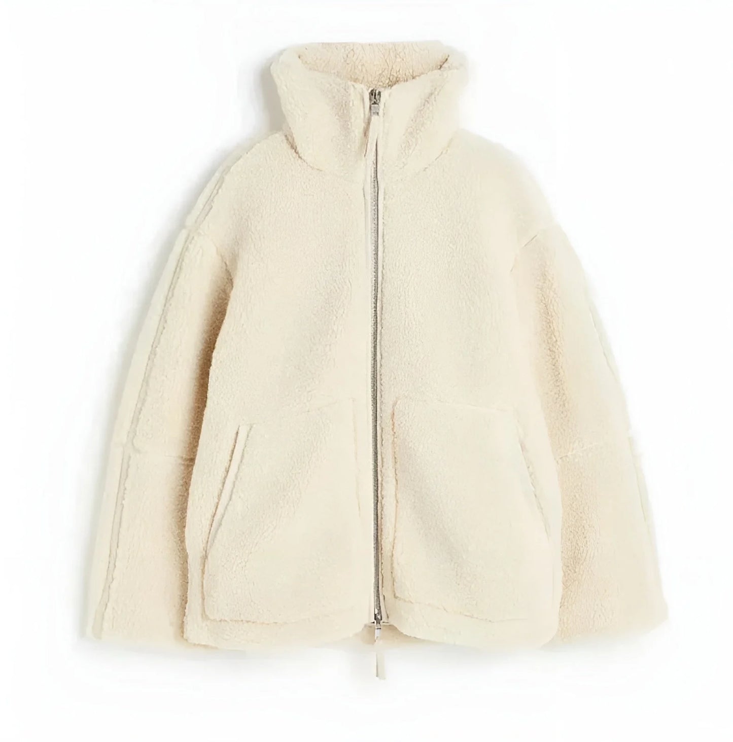 Amélie | Veste Teddy Surdimensionnée