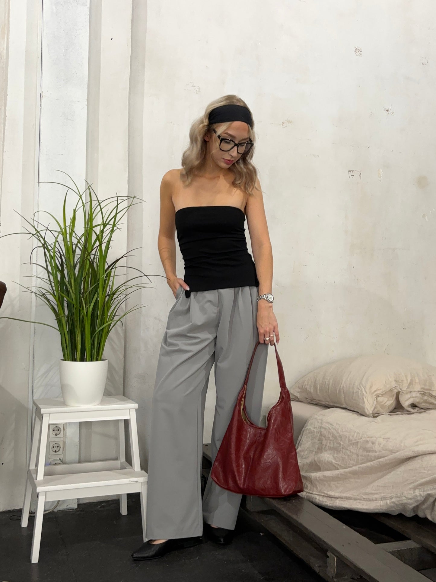 CAMILLE | LEDEREN SCHOUDERTAS