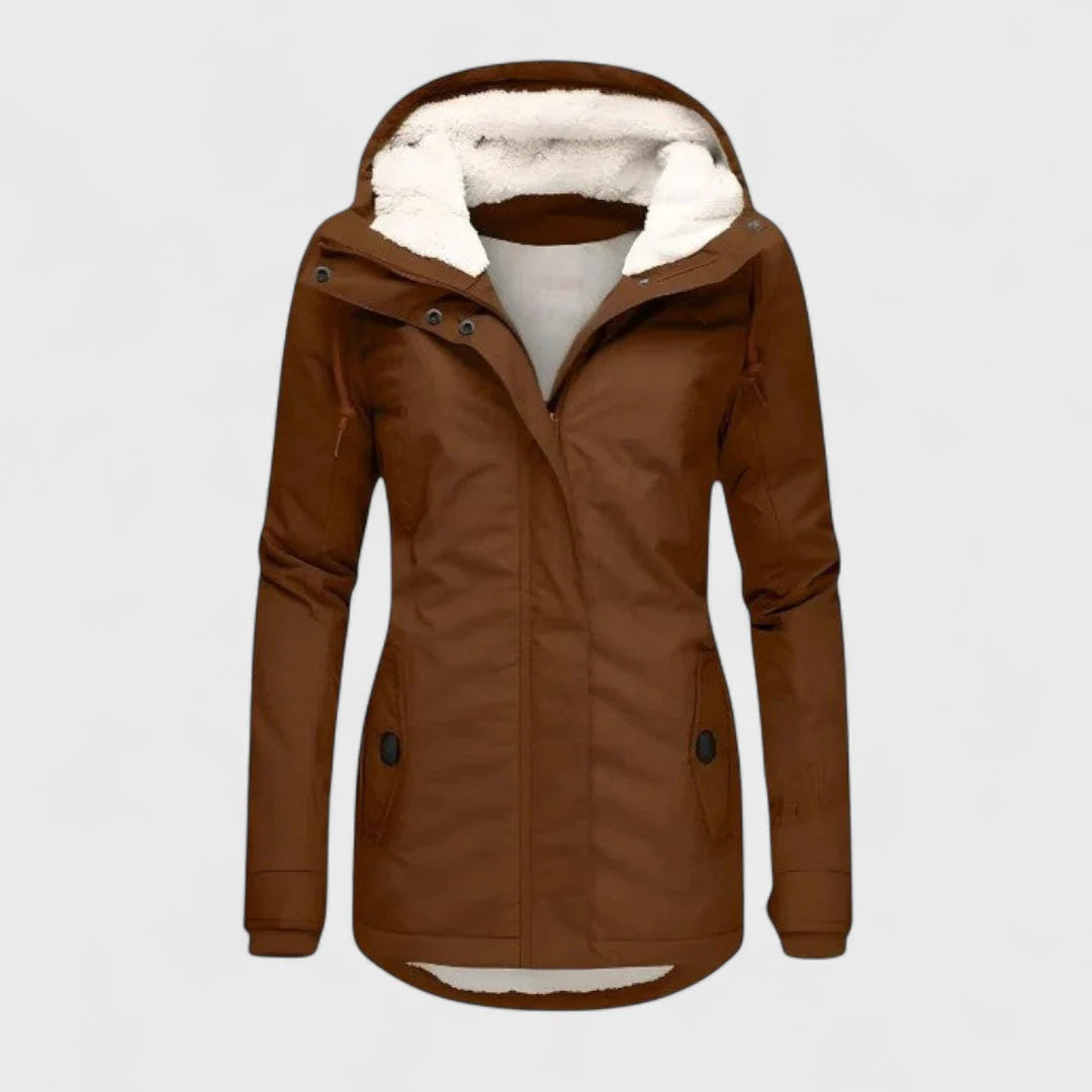 Estelle | Veste Élégante à Capuche