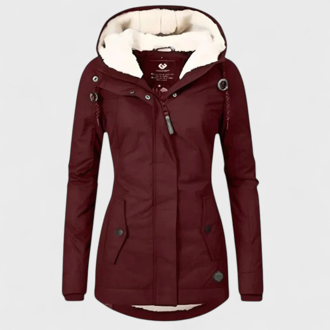 Estelle | Veste Élégante à Capuche