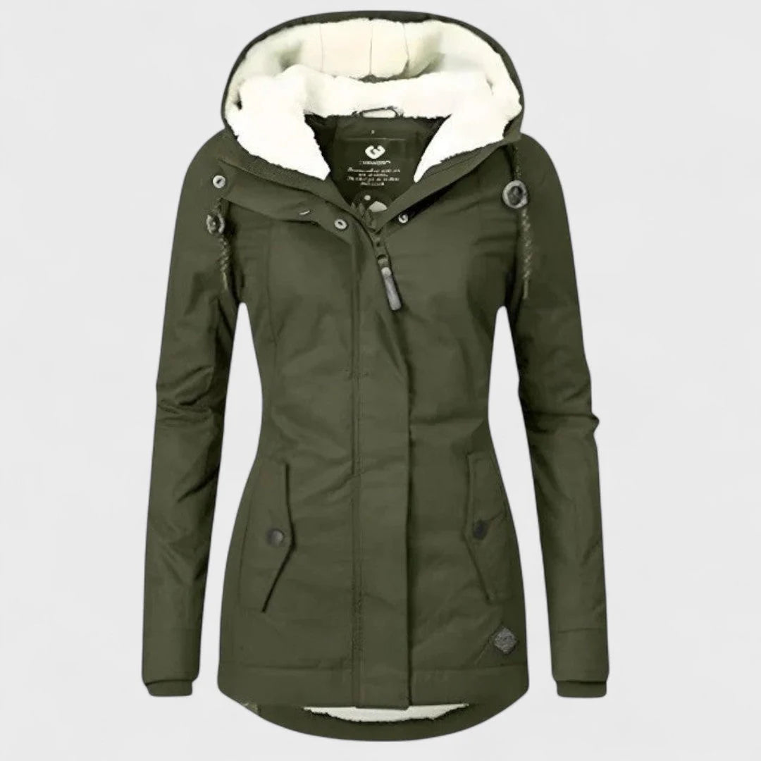 Estelle | Veste Élégante à Capuche