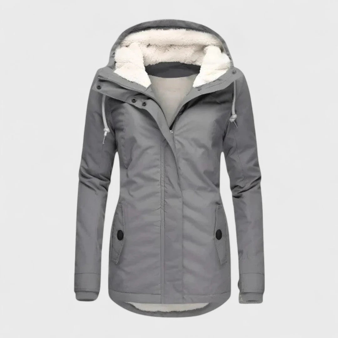 Estelle | Veste Élégante à Capuche