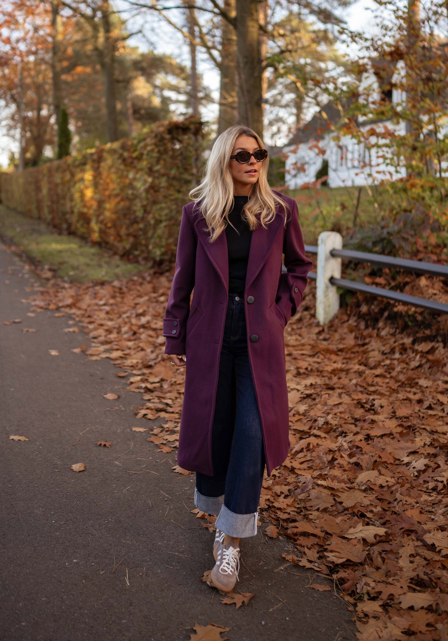 Manteau Adam - bordeaux