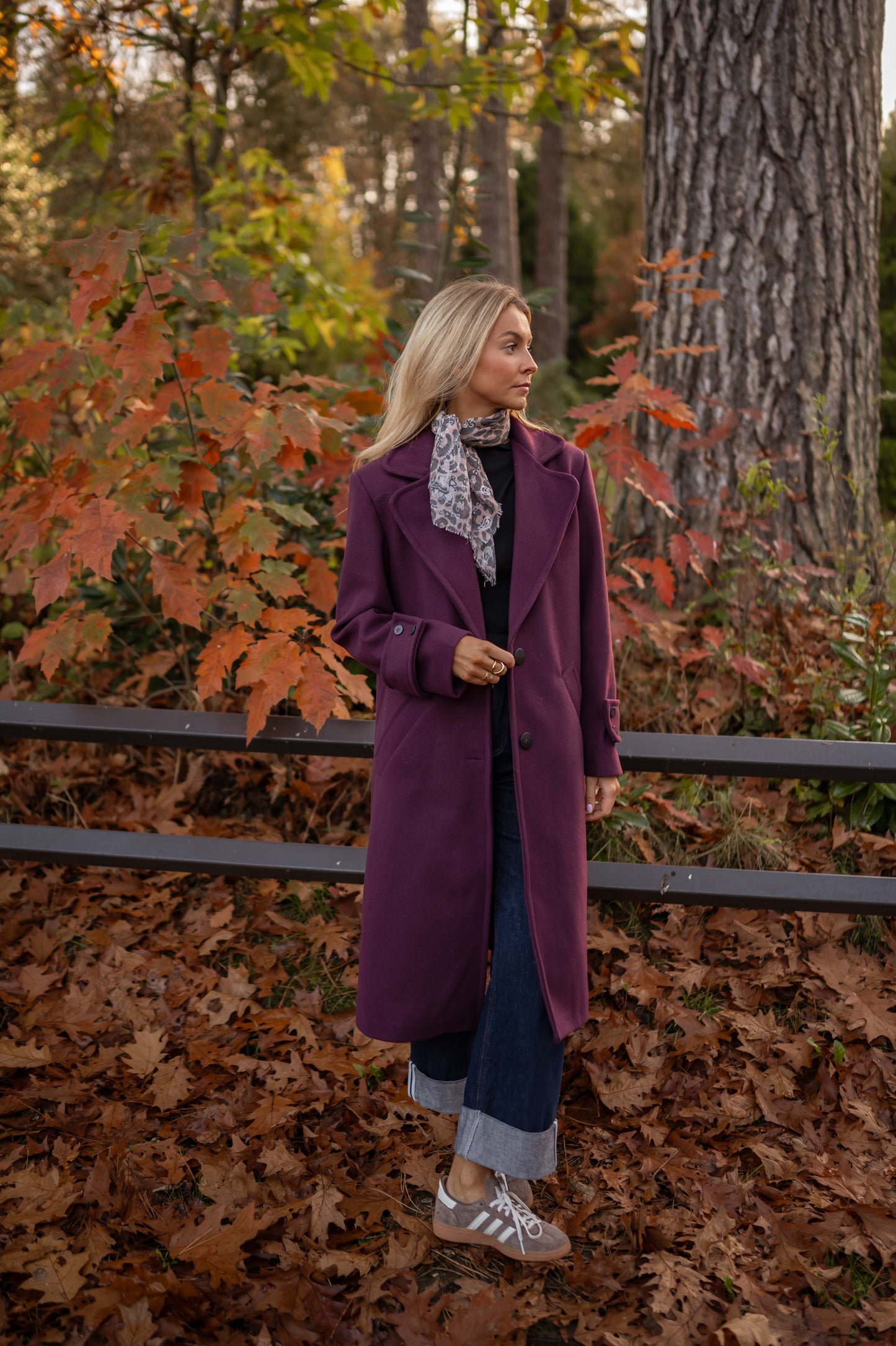 Manteau Adam - bordeaux