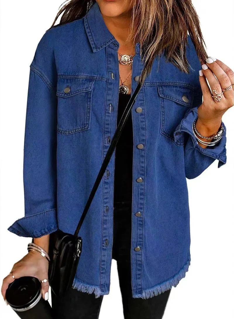 Lévana | Veste en jean d’hiver