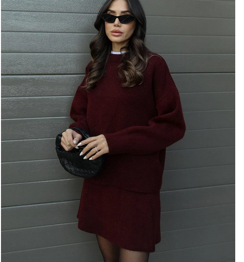 MARINE | ENSEMBLE COURT EN TRICOT