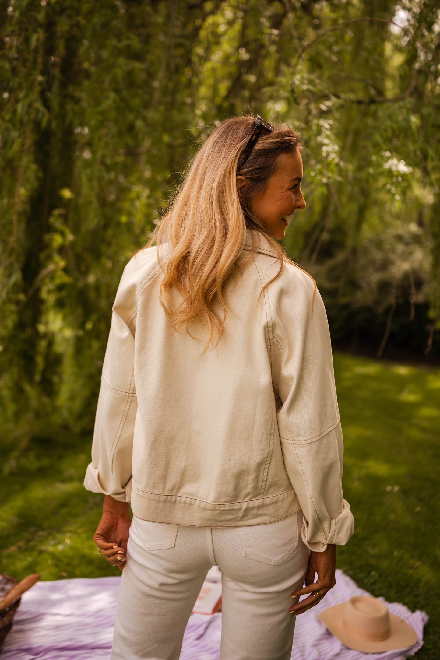 Veste Emilie - écrue en jeans