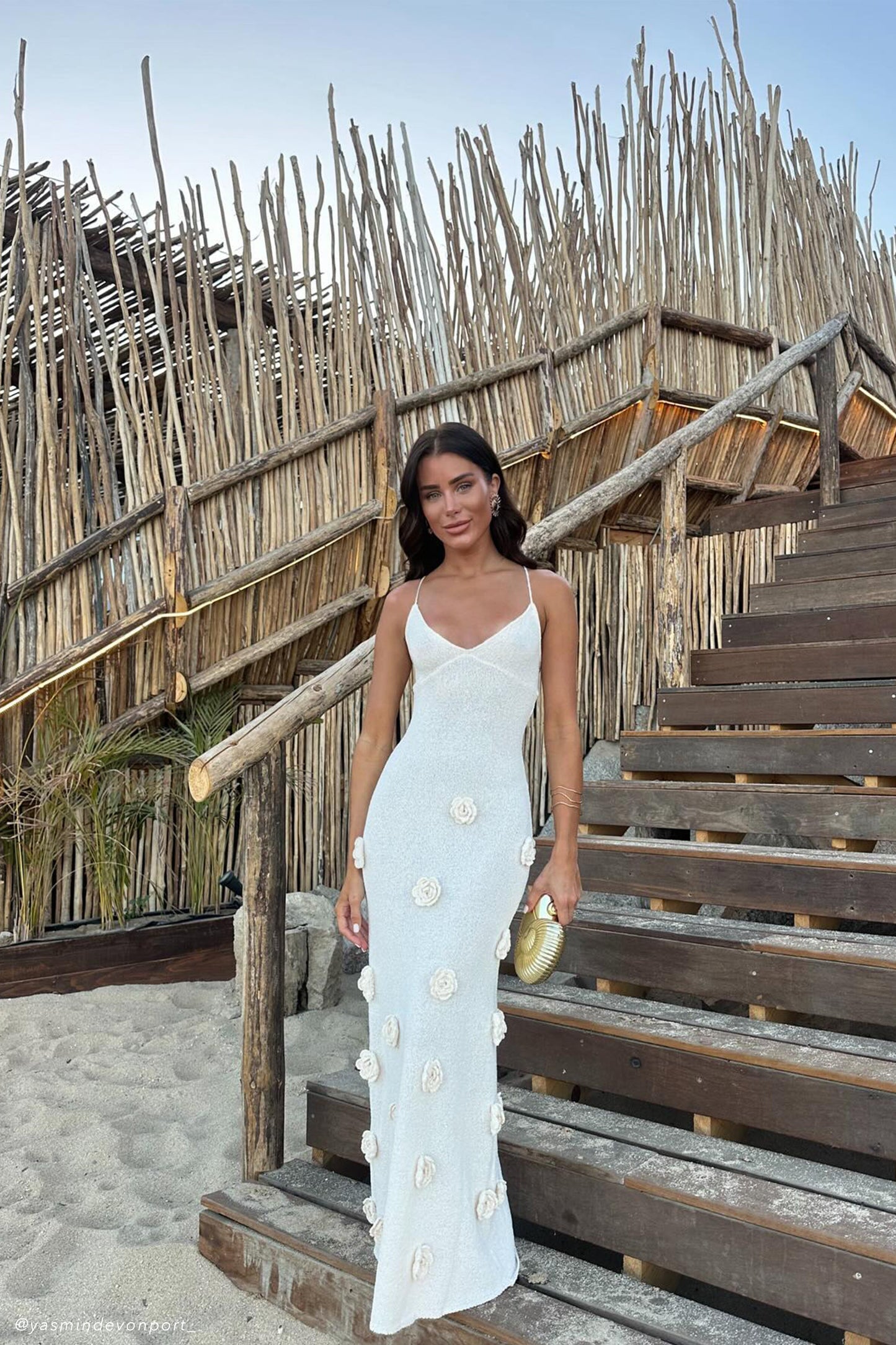 Lily Crochet Maxi Dress