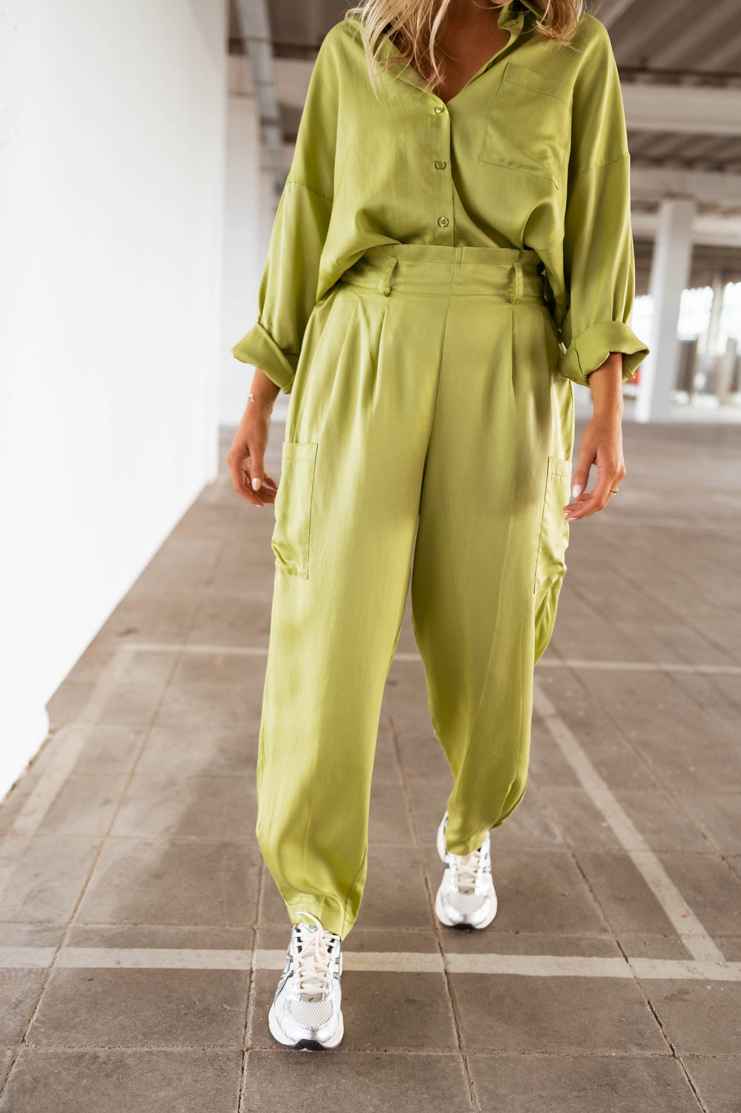 Pantalon Chandler - vert olive