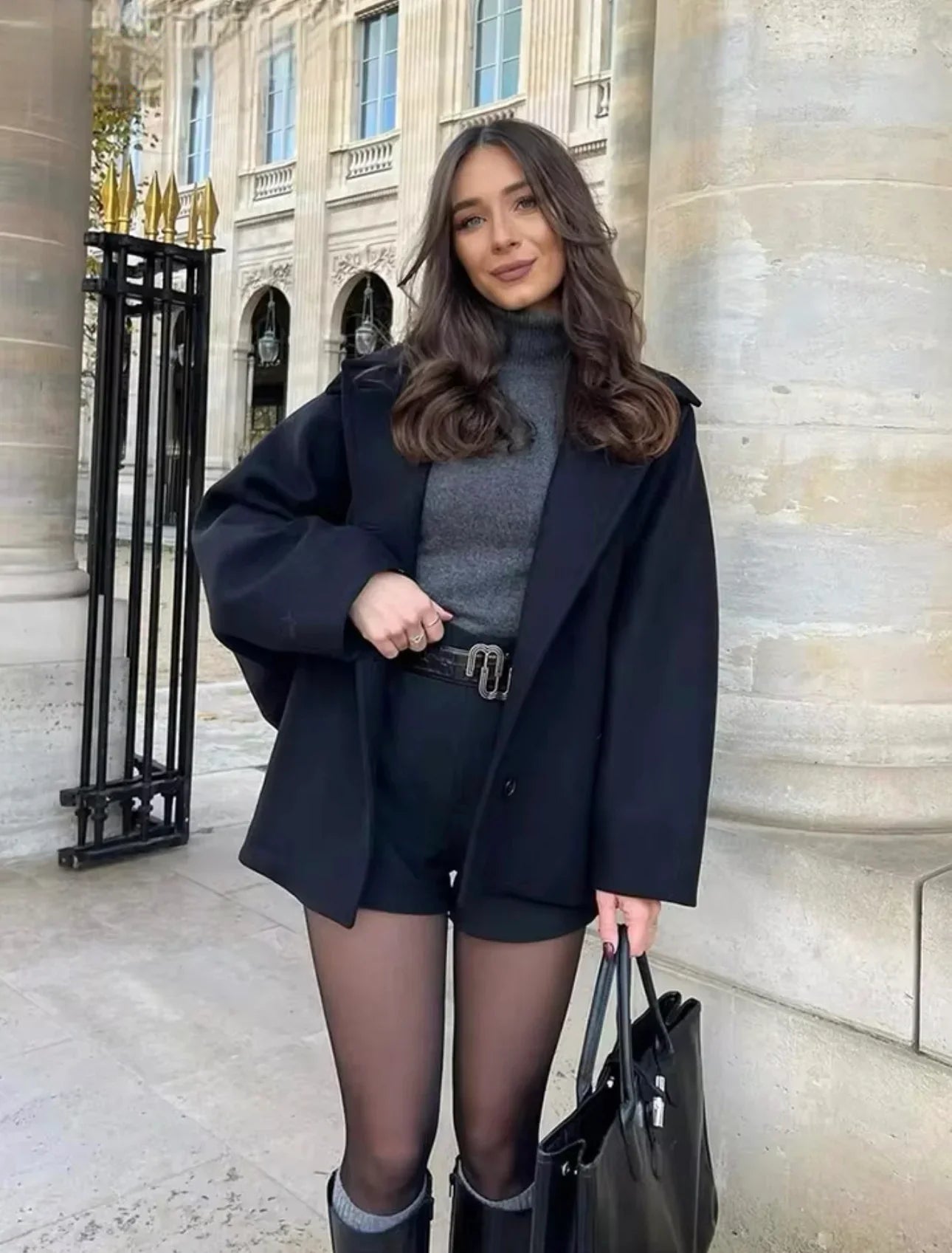 OLIVIA | Oversized Wool Coat