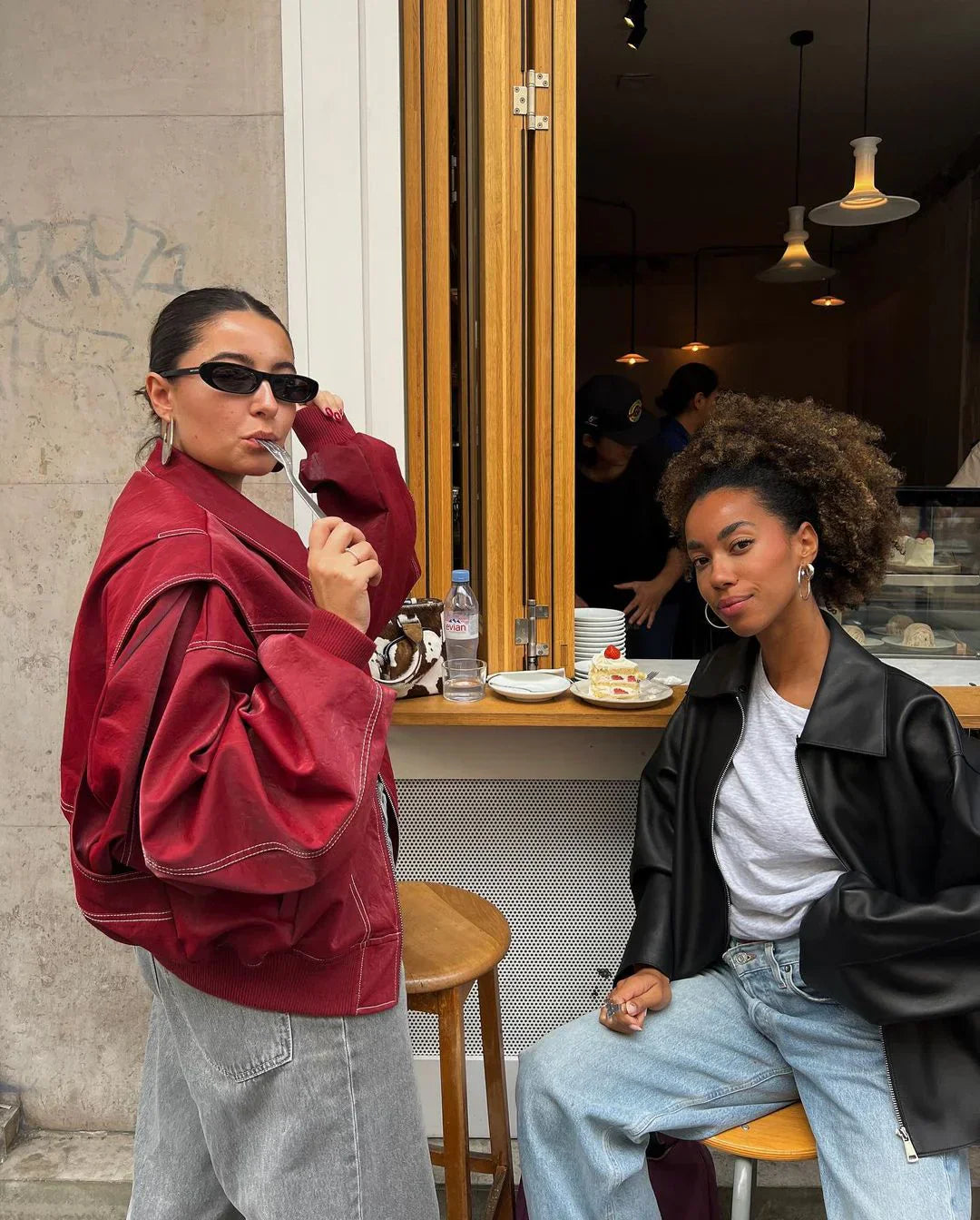 OLIVIA | Oversized Contrast Jacket