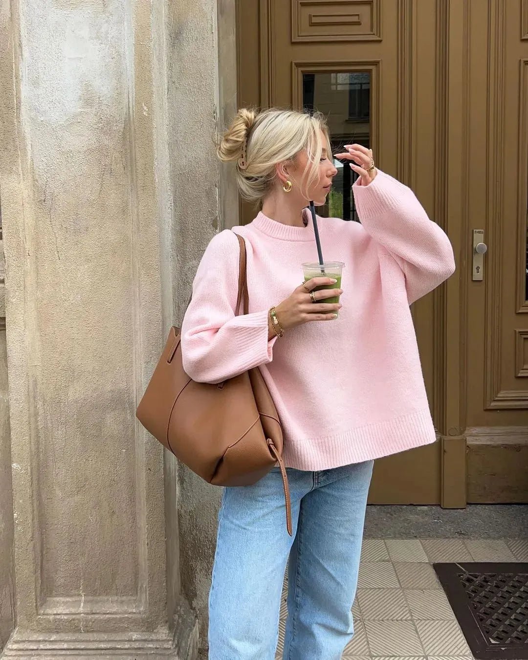 EBBA | ROSA BEKVÄM TRÖJA - Sofiesmodehus