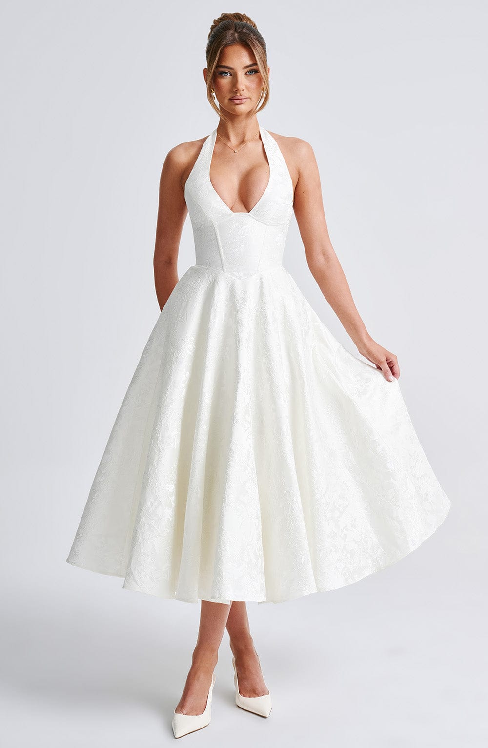 Chloe - Robe midi élégante