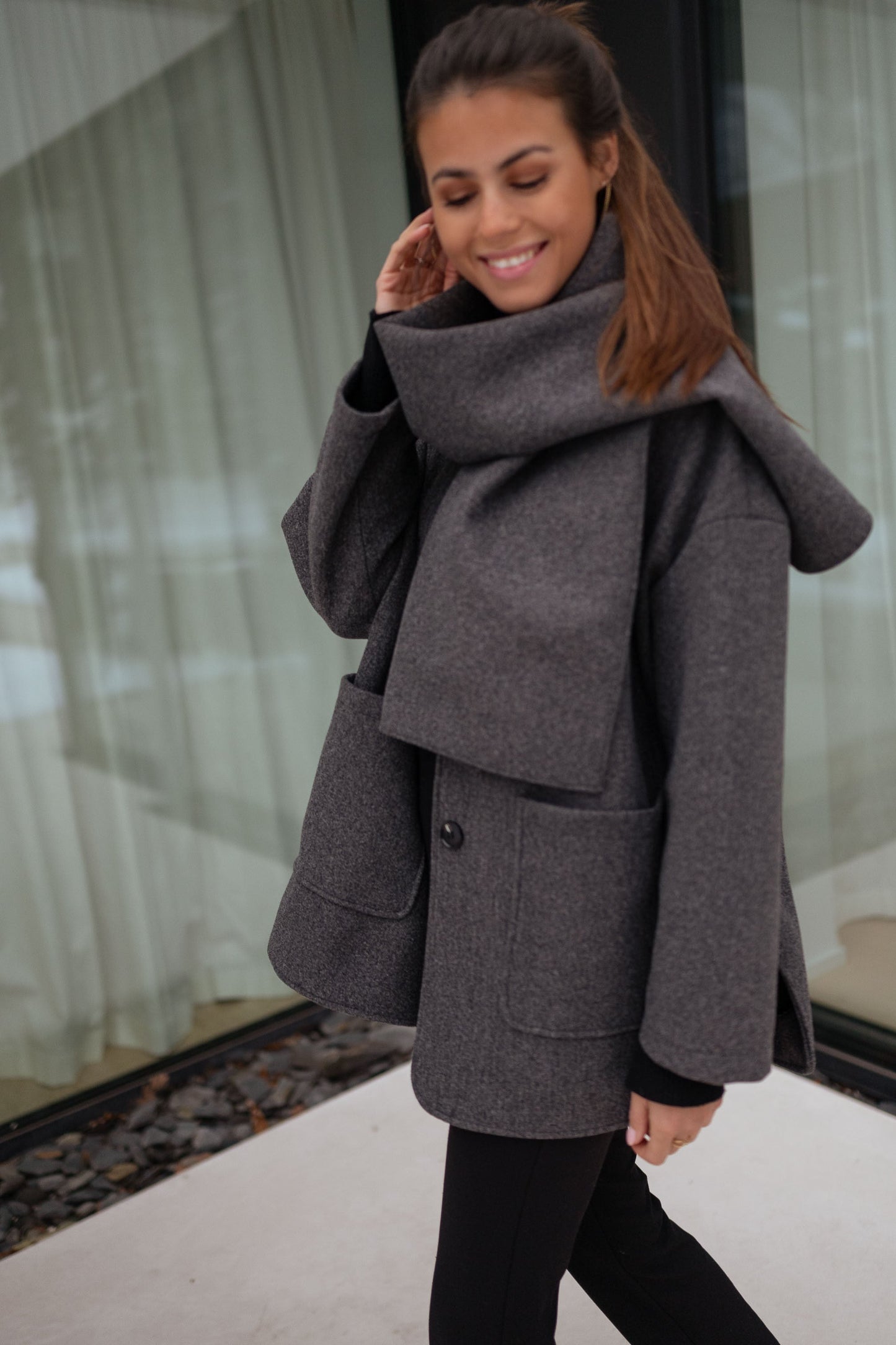 Manteau Manu - gris