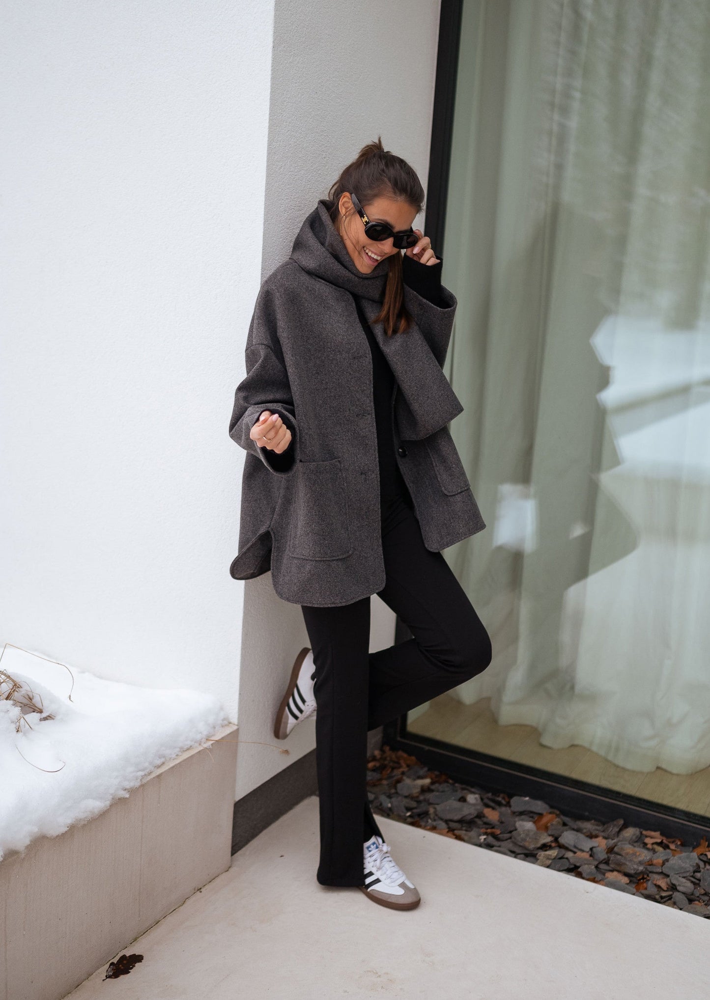 Manteau Manu - gris