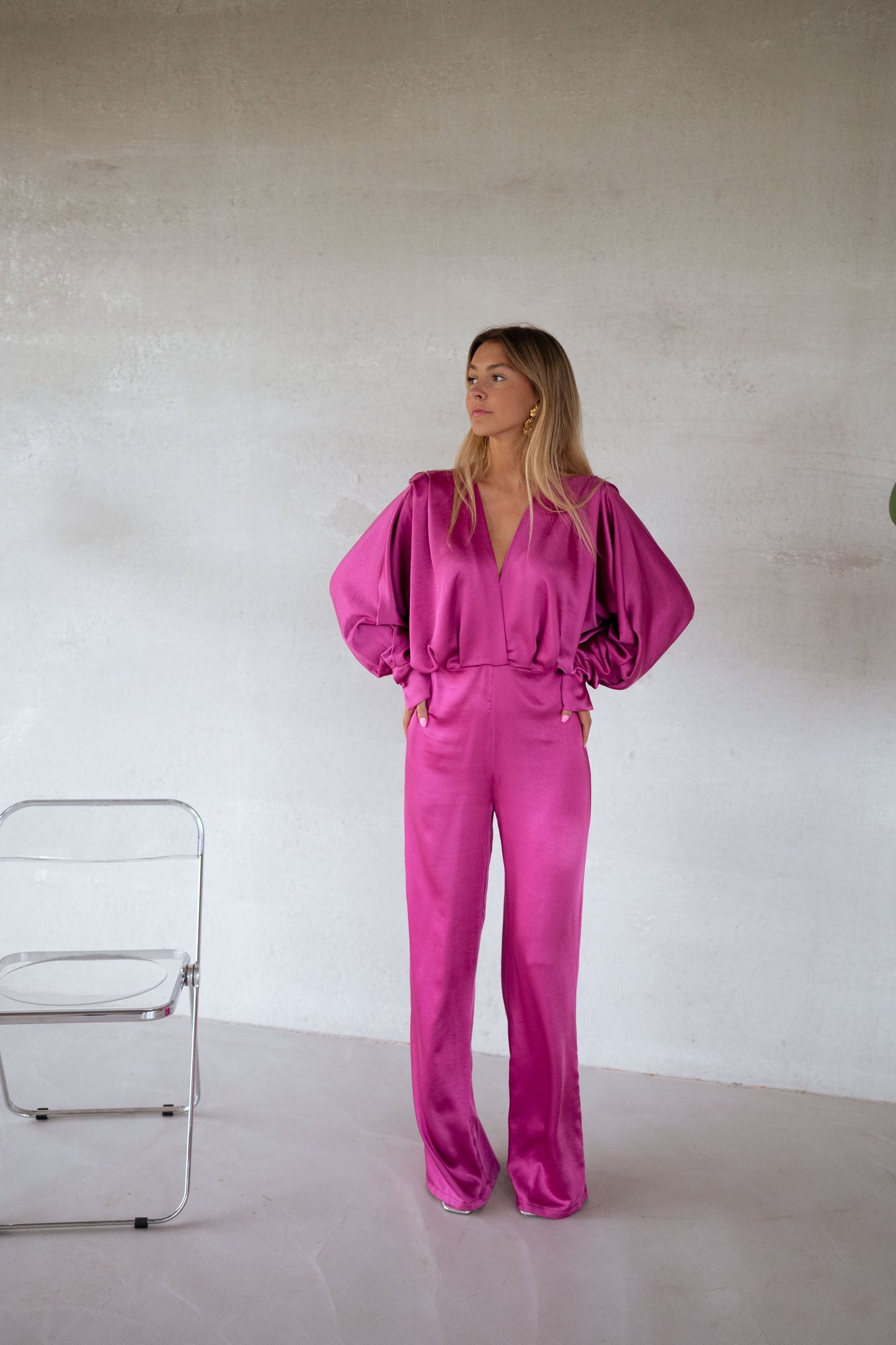 Combinaison Marylou - framboise