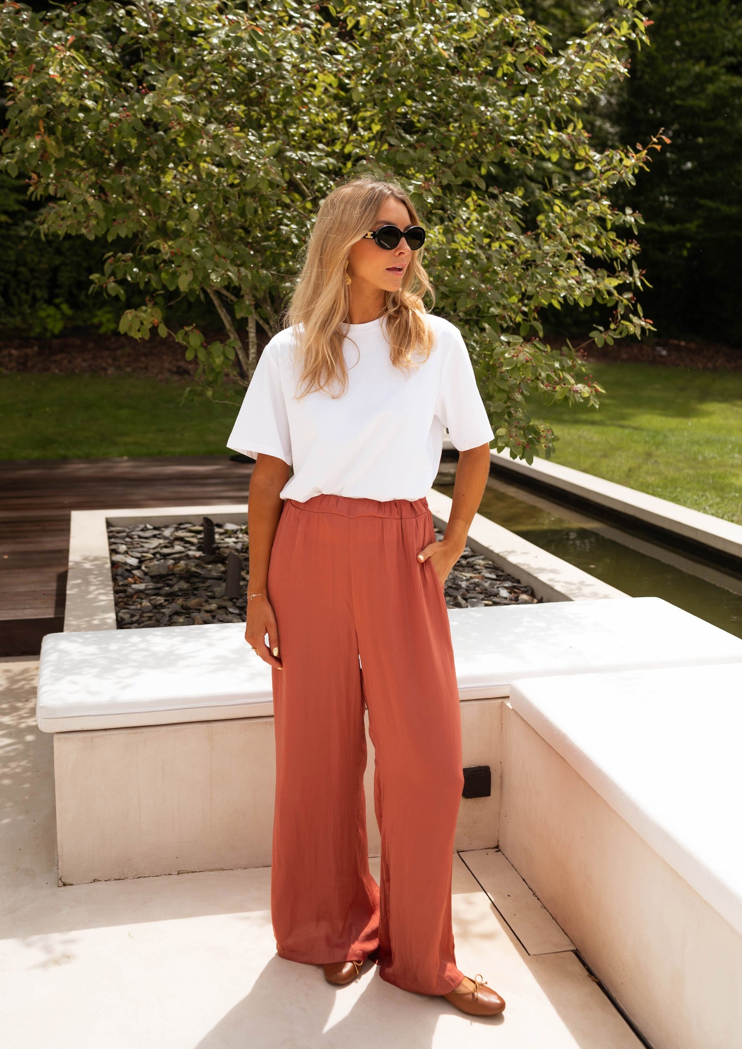 Pantalon Rafael - brique