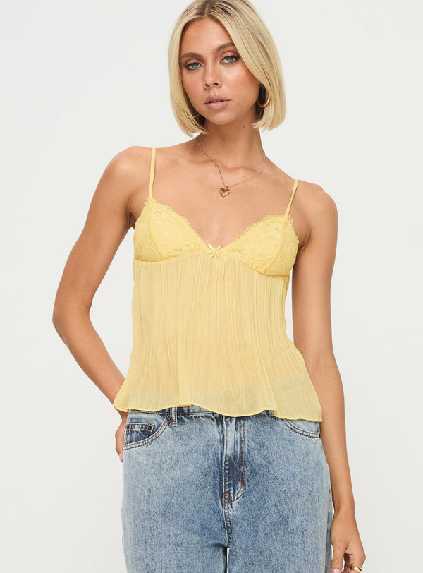 OLIVIA | Lace Pleated Top