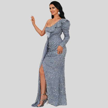 CHLOE - Robe longue scintillante