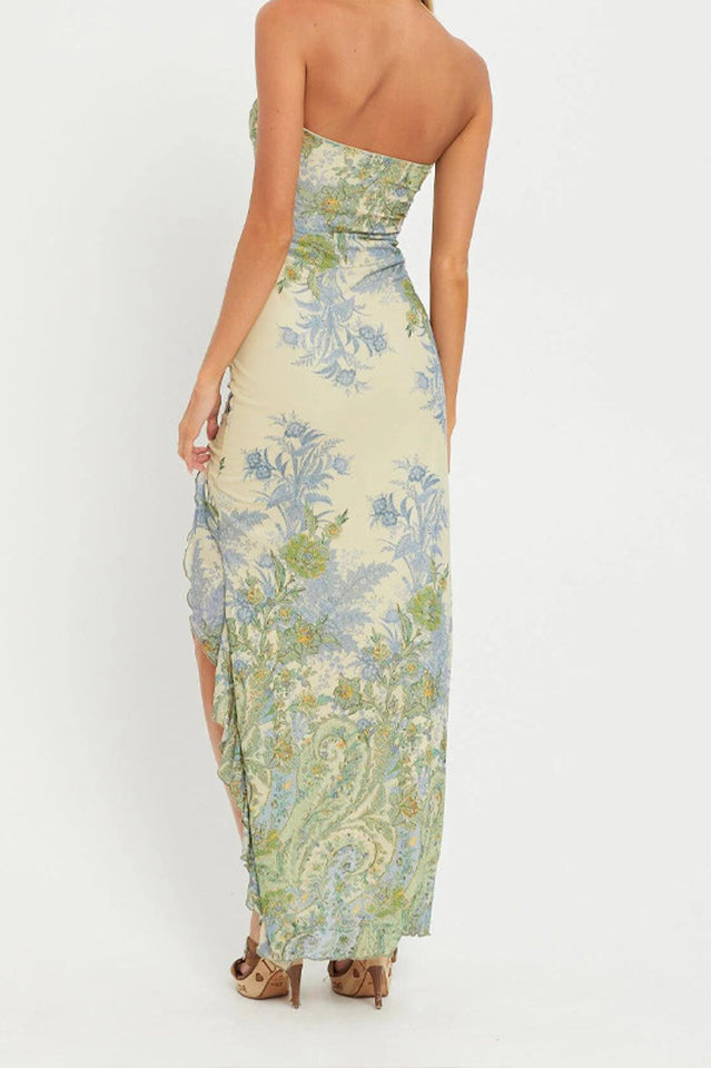 NOA | ROBE D’ÉTÉ ROMANTIQUE SANS BRETELLES