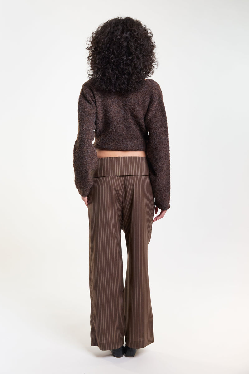 OLIVIA | Tailored Fold Pants