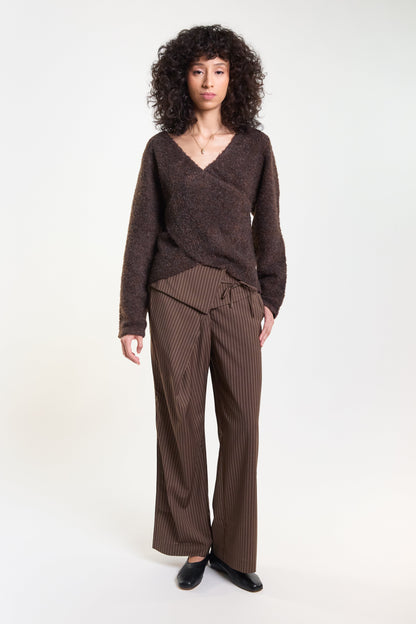 OLIVIA | Tailored Fold Pants