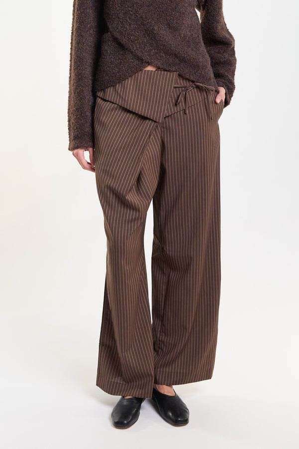 OLIVIA | Tailored Fold Pants