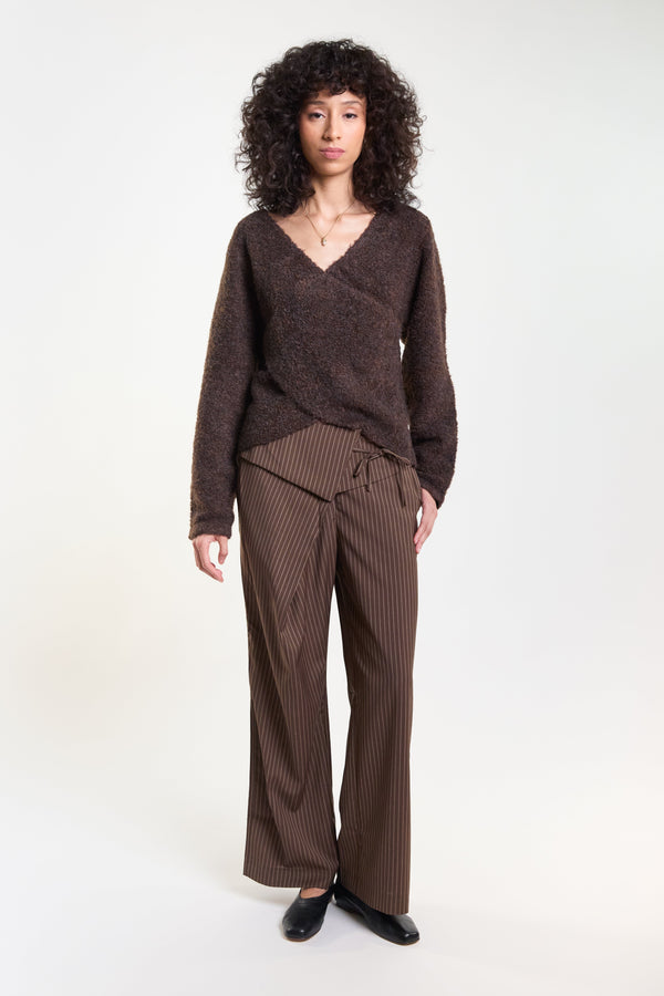 OLIVIA | Tailored Fold Pants