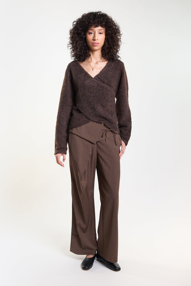 OLIVIA | Tailored Fold Pants