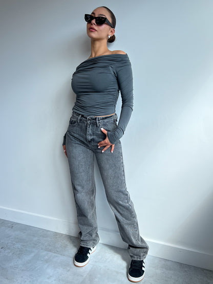 OLIVIA | Contrast Jeans