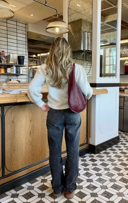 ISABELLE | SAC À MAIN TRESSÉ LUXUEUX