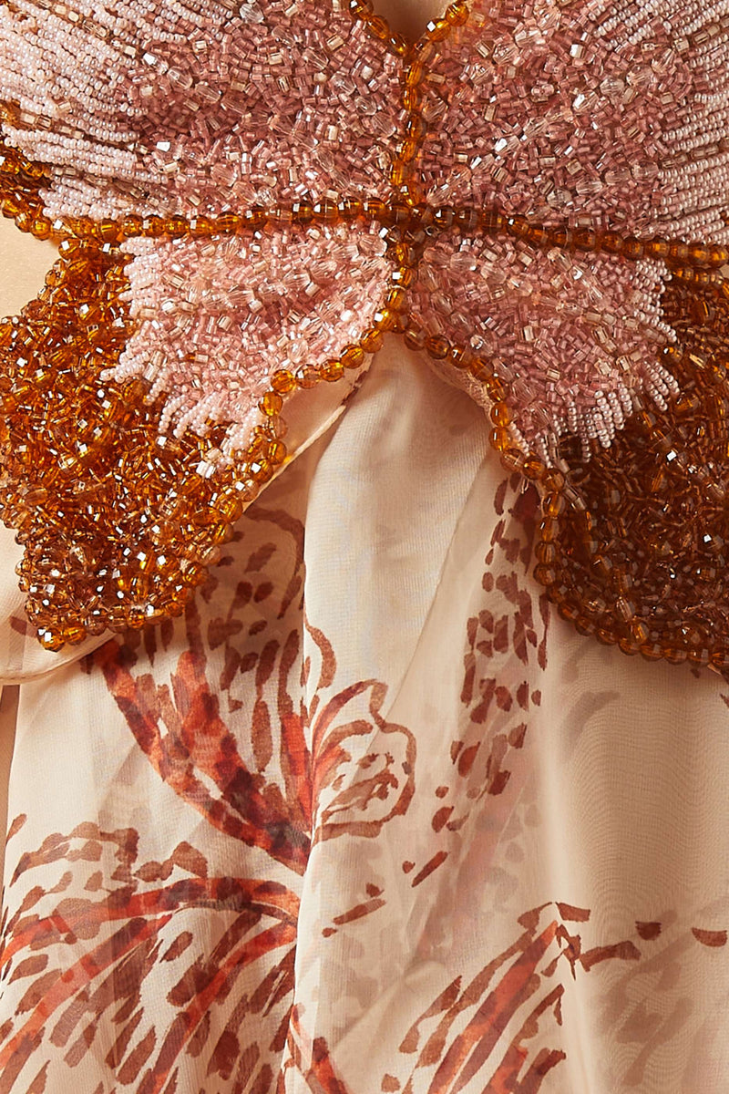 CHLOE | Robe longue Sunset Butterfly