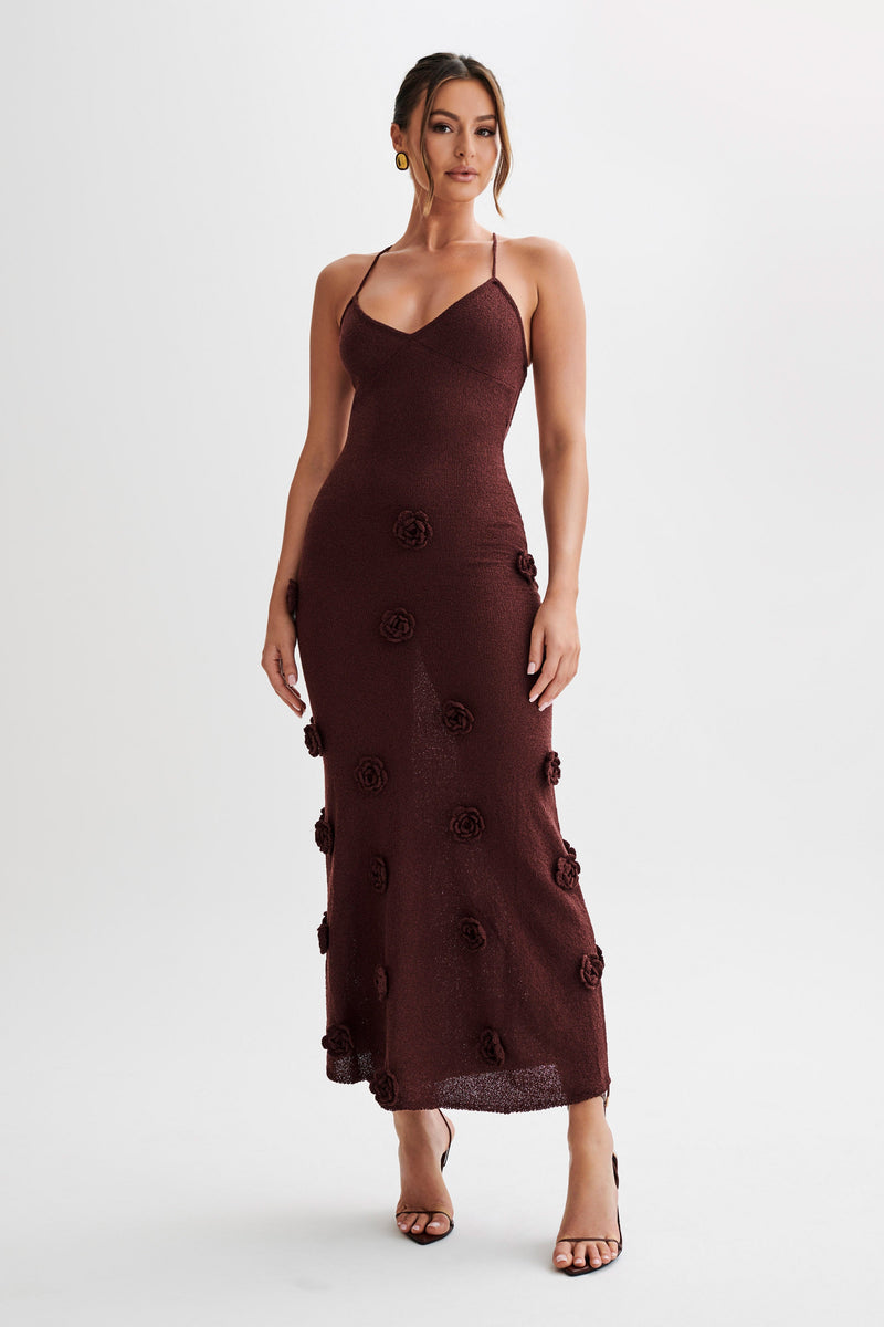 Lily Crochet Maxi Dress