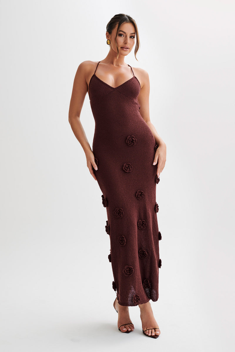 Lily Crochet Maxi Dress