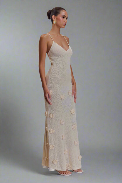 Lily Crochet Maxi Dress