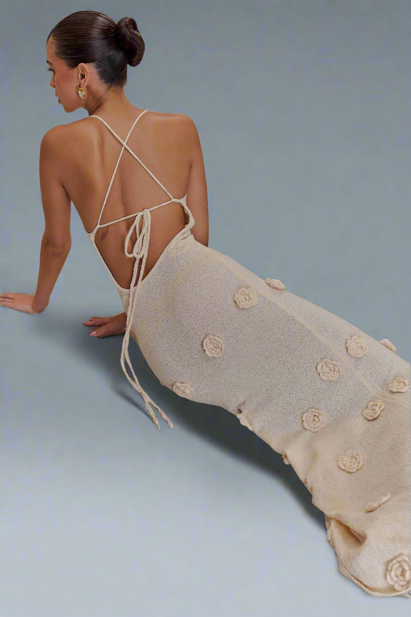 Lily Crochet Maxi Dress