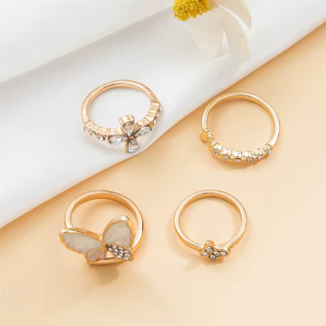 HAZEL | Flutter Ring Set