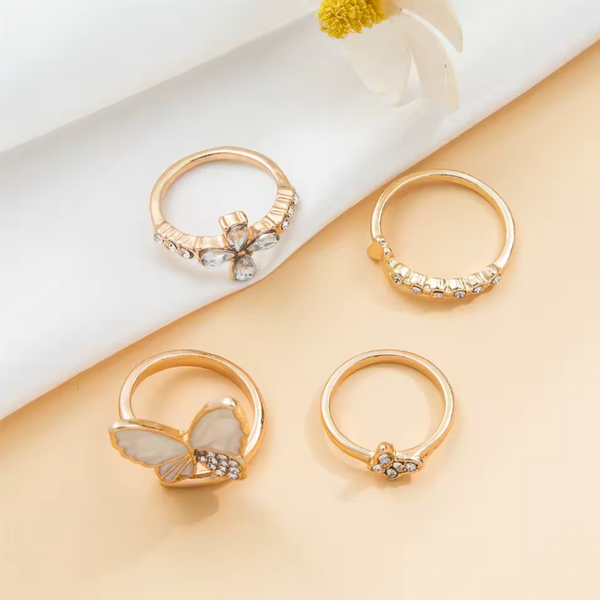 HAZEL | Flutter Ring Set