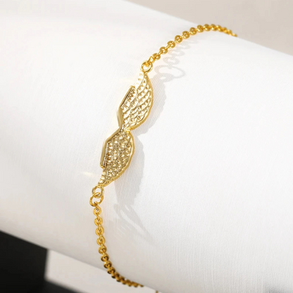 HAZEL | Angel Wing Bracelet