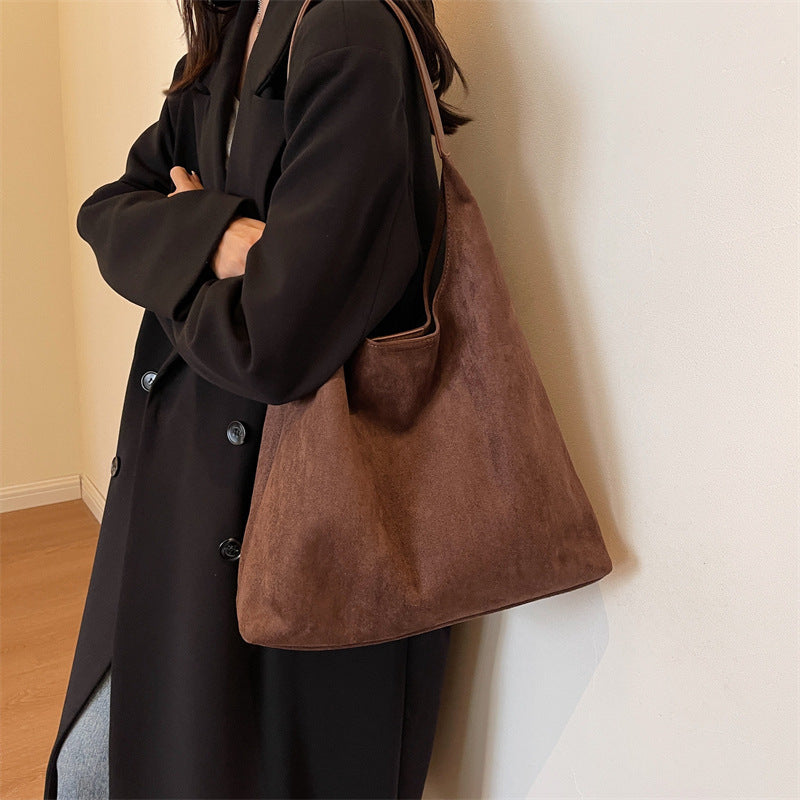OLIVIA | Suede Tote Bag