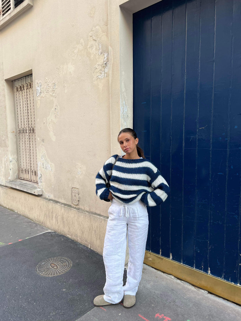 OLIVIA | Striped Knit