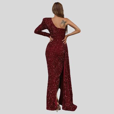 CHLOE - Robe longue scintillante