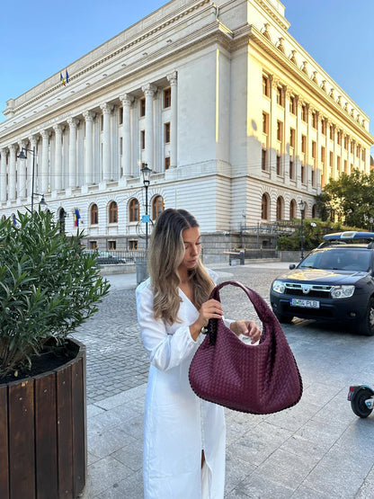 ISABELLE | SAC À MAIN TRESSÉ LUXUEUX