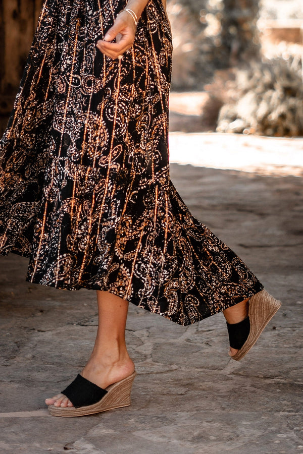 Wedge Elia Black
